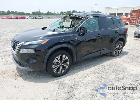 2021 Nissan Rogue Sv Fwd from USA, damaged, VIN 5N1AT3BA1MC734018